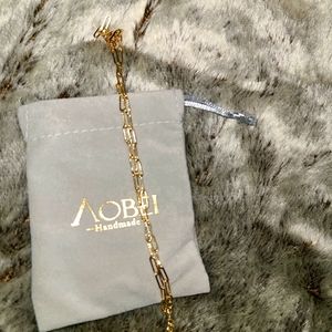 18k Golden chain necklace